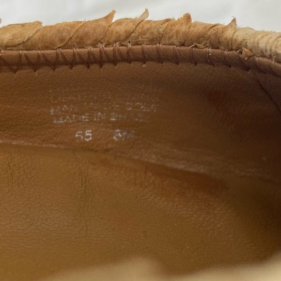 TORY BURCH  Python Embossed Leather Minnie Scrunch Ballet Flats - Picture 7 of 8